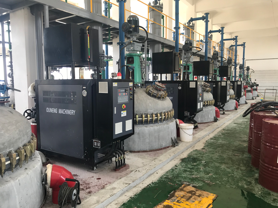 反應釜導熱油電加熱器 反應釜導熱油電加熱器